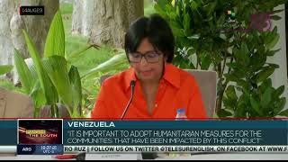 Delcy Rodriguez stressed that Venezuela supports the total peace policies of the Government of Petro