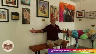 Contemporary Artist Gallery at the Donkey History Museum