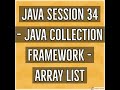 Java #34 - Collection Framework - Array List