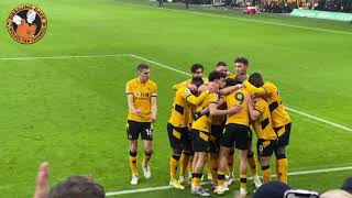 Raul Jimenez 🇲🇽 Penalty v Southampton with Wolves Fans Reaction after VAR Controversy in 3-1 Win