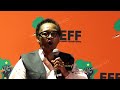 EFF President, Julius Malema closing the 2nd Plenum of 3rd NPA