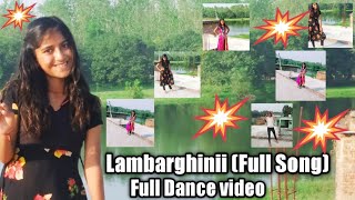 Lambarghinii (Full Song) vaibhi dhiman dance| Mista Baaz | Veet Baljit | New Punjabi Songs 2021