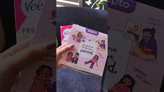 Free gift🎁✨️ from Zepto app @VijithaBalireddy #yt #zeptoapp #zepto #telugushorts #periods  #pads