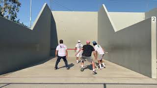 Josef Gotsch plays 3-wall Handball at Buena Park