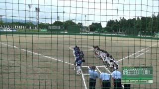 2017年 ソフトボール女子 千葉経済大学附属×飛龍 準決勝 1