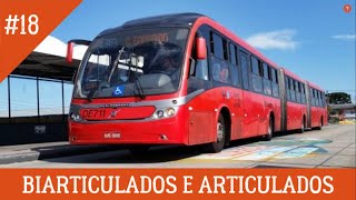 Movimentação de ônibus #18  -  Biarticulados e Articulados