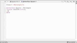 Objective C Programming Tutorial - 32 - OMG, a Square Class?!