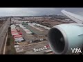 air canada boeing 777 300er cloudy landing at toronto pearson yul yyz