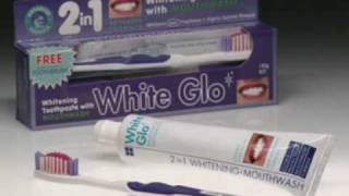 White Glo's 2 in 1 whitening toothpaste TVC