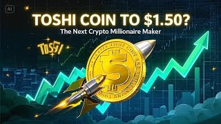 TOSHI COIN TO $1.50? 🚀 | The Next Crypto Millionaire Maker? 💰