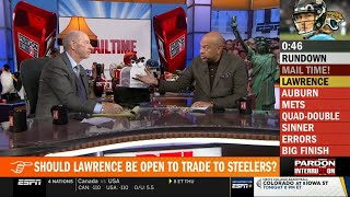 Pardon The Interruption | Wilbon on Lawrence shoots down Steelers trade rumor: ‘Not going to Pit’