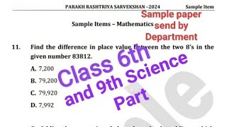 # Sample item/Parakh Rashtriya Sarvekshan-2024-25/Grade 6,9/Class 6,9th science part/CEP/Must watch