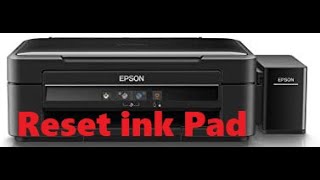 Epson L382 L386 L486 etc  Ink Pad Counter Reset   شرح تفصيلي لتصفير اسفنجة الحبر