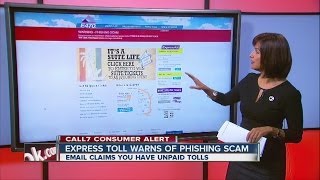 ExpressToll customers warned about phishing scam