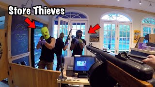 Thieves Try To Rob My Store