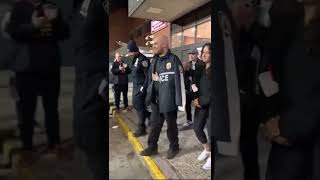 Cop Shot in Bronx Released from Lincoln Hospital 5.11.22 (NYPD VIDEO)