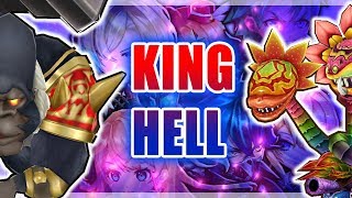 【白猫】知っていればクリアも簡単。難易度HELL「キングウッホ＆キングクイーン」7PTで攻略・解説！【字幕・キングHELL】