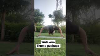 thumb pushups | thumb strength | pushups | pushup | calisthenic | workout motivation  #shorts #viral