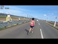 あおもり桜マラソン 2024 前編 ランナー目線で話しながら（スタート～15km地点） aomori sakura marathon 2024