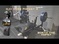 DJI OSMO Pocket 3 Gym Vlog
