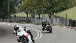 大山street triple cbr600拍跳