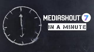 MediaShout 7 In A Minute: -- Hide Key Objects Using Script Control --