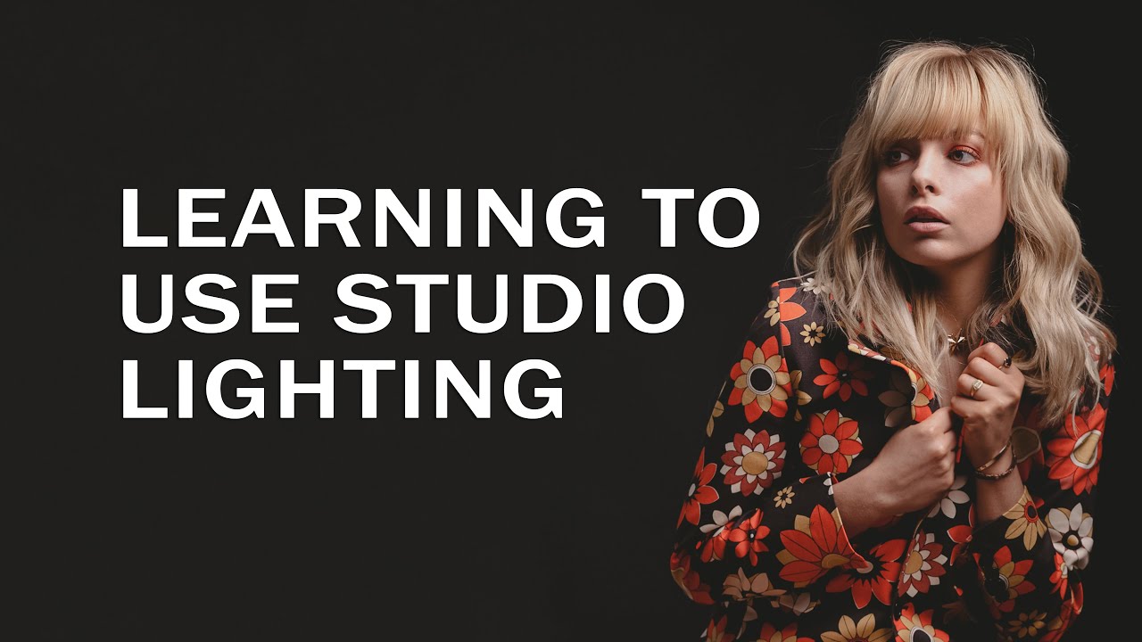 How To Shoot With Studio Lighting - YouTube