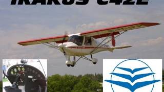 Comco Ikarus C42E light sport aircraft.