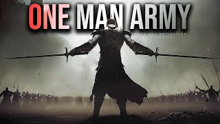 THIS SONG is for all of you FIGHTING BATTLES ALONE (Official Lyric Video : ONE MAN ARMY)