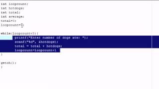 C Programming Tutorial 6 While Loops www learnerstv com