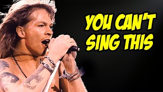 The 3 CRAZIEST Axl Rose vocal lines