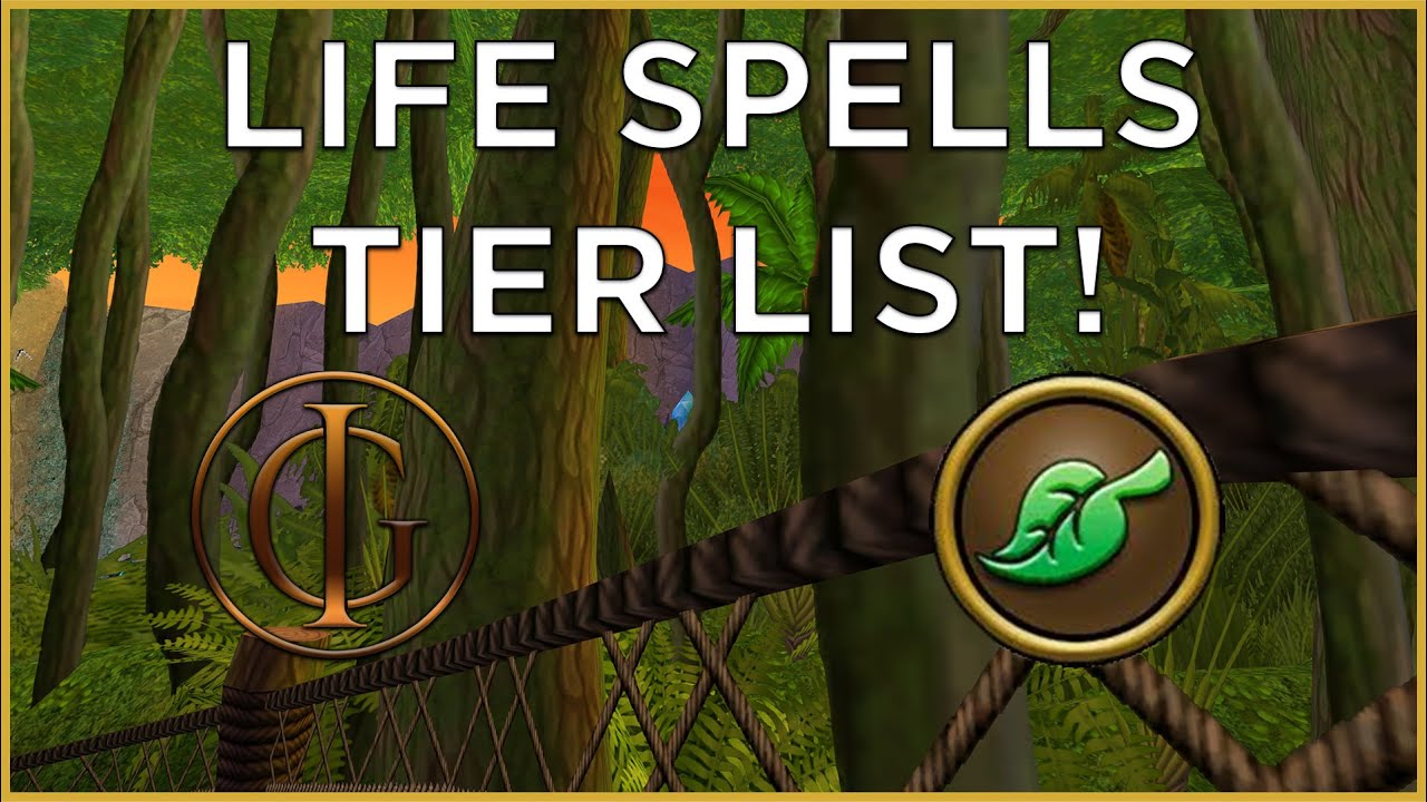Wizard101 Life Spells Tier List Youtube