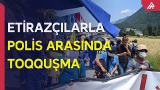 Fransada etirazçılar jandarmları yaralayıb – APA TV