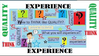 What you will experience while thinking of Quality? How to think like Quality-Part-I(b)