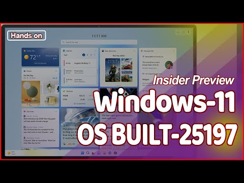 Windows 11 version 25201: ISO download, new extended view widgets, Game Pass widget improvements