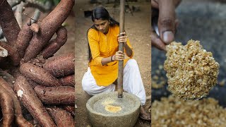 Best Ever Cassava  SNACKS!!! | കപ്പ വറ്റൽ കൊണ്ടൊരു അടിപൊളി പലഹാരം | Primitive Food | Wild Spices