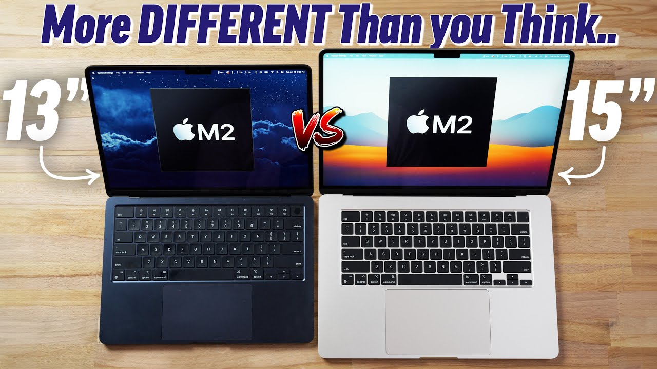 New 15" MacBook Air Vs 13" - ULTIMATE Comparison! - YouTube