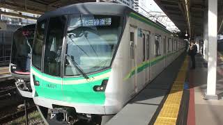 休日41S運用　16000系16121F急行我孫子行き海老名駅3番線から発車！