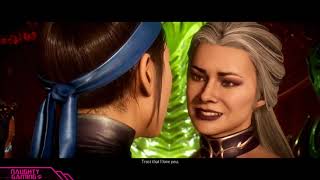Mortal Kombat 11 Aftermath: Sindel & Shao Kahn Romance (All Sindel Scenes)