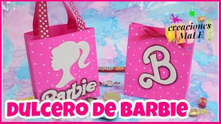 DULCERO DE BARBIE || BOLSITA DE PAPEL || DIY