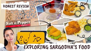 FIRST IMPRESSION! Salt 'n Pepper Express Sargodha | Food Magic With Nadia