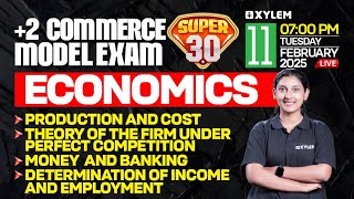 Plus Two Commerce - Economics | Model Exam - Super 30 | Xylem Plus Two Commerce