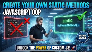 Create Your Own Static Methods | JavaScript OOP