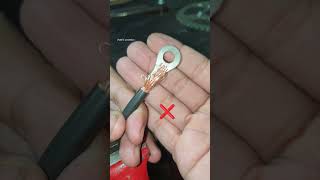 Try This Amazing Zip Tie Hack || Cable lugs fit #shorts #lifehacks #tips #vsethicreation