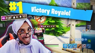 🔵 خليت أمي تلعب فورت نايت !! (فازت بالقيم من اول محاولة 😍🔥)