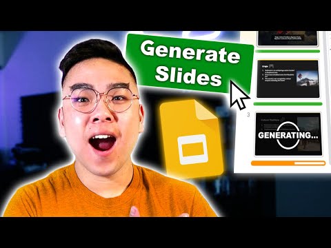 Google Slides AI Tool that Creates Your Whole Presentation!