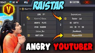 Raistar First gameplay with Angry Youtuber 😱 Funny Gali Moments With Raistar @RaiStar @railive8393