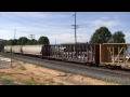 bnsf 5094 leads a mixed freight @ old town tacoma wa w canon hf11