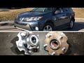 How To Remove & Replace Wheel Bearing On Toyota RAV4