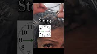 Easy step by step Interlocking Tutorial | 4 pt Rotation | Sisterlocks/Microlocs